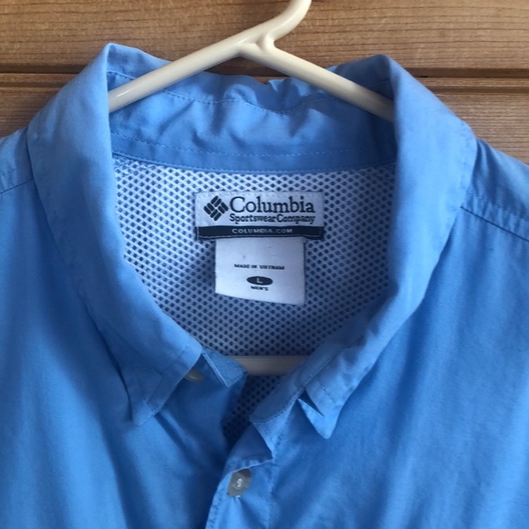 Columbia men’s Large PFG fishing shirt - Picture 2 of 5